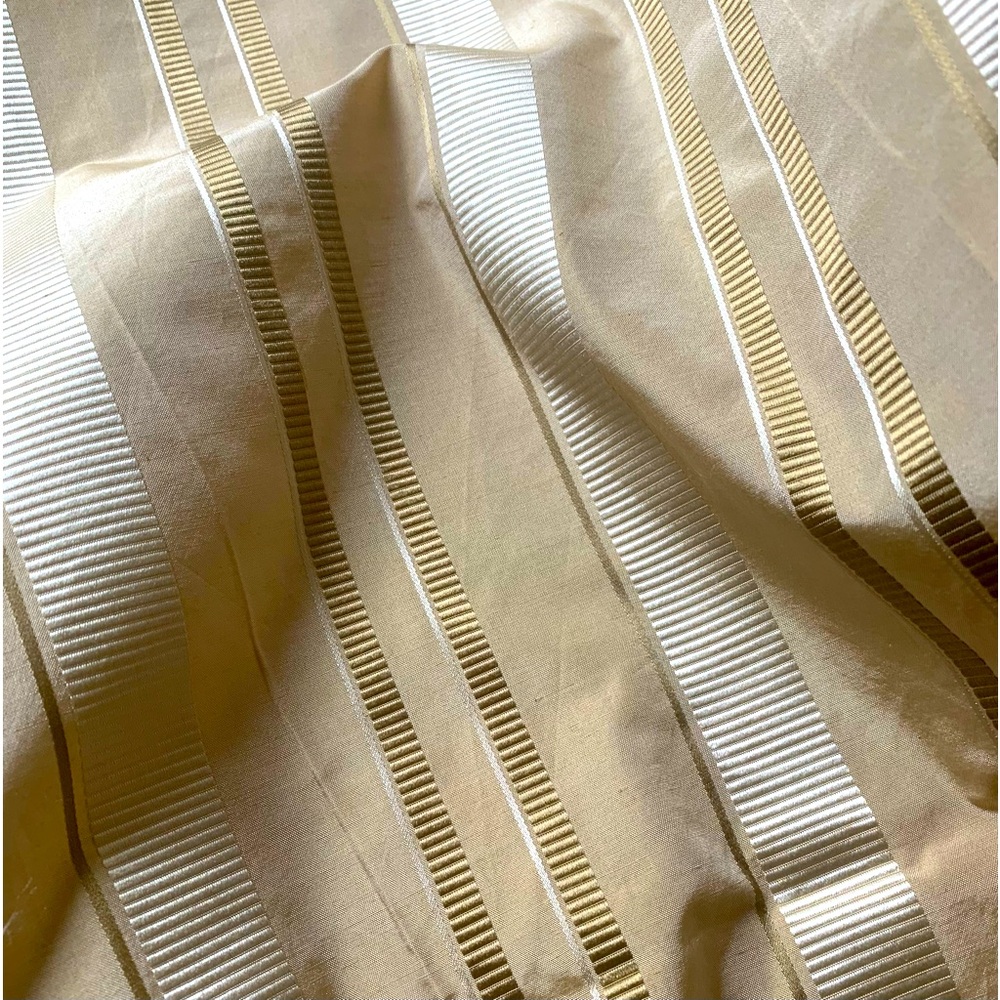Vintage Kravet Couture Silk Fabric gold/beige